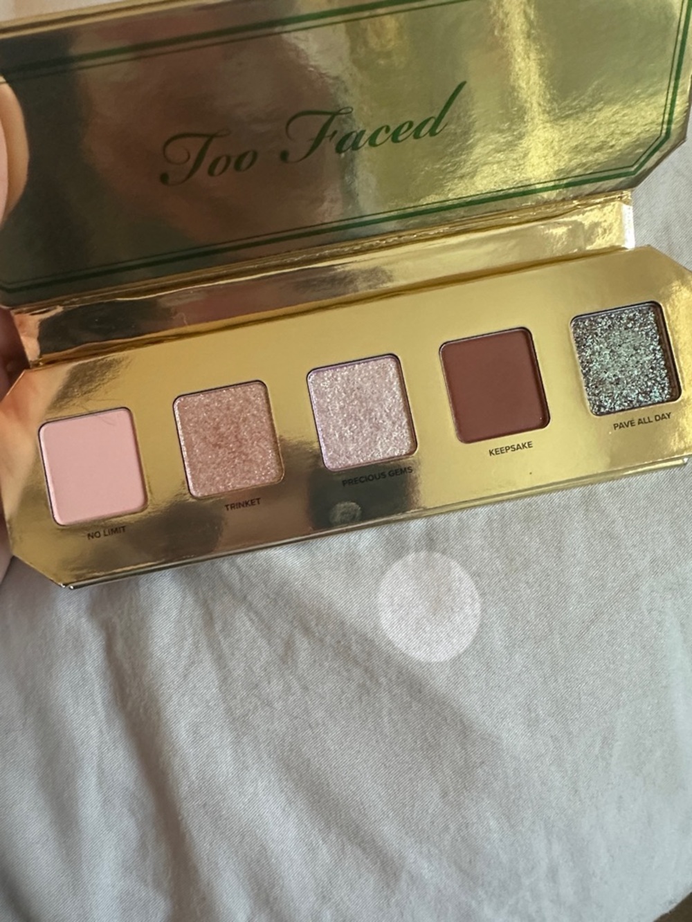 Set of Too Faced Precious Gems Eyeshadow Palette — Purple, Pink, Brown, Gold - Picture 2 of 3